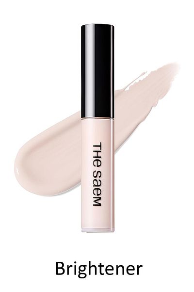 THE SAEM Long Lasting Liquid Concealer Cover Perfection Type Concealer - Brightener (Vi̇oni̇ne)