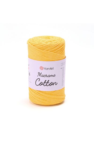 Yarnart Macrame Cotton - Macrame Hand Knitting Thread Mustard-764