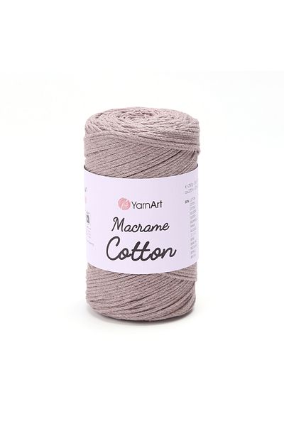 Yarnart Μπεζ Μακραμέ Πλεκτό - Macrame Cotton-768