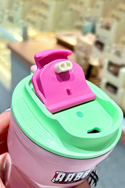 Weather Forecast 316 L Steel Pink 400 ml Coffee Hand Thermos Mug Gin484Pm