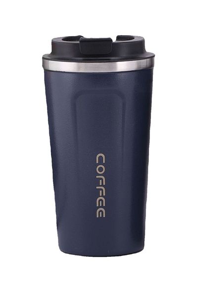 Weather Forecast 304 L Steel Vacuum Navy Blue 500 ml Coffee Hand Thermos Mug Cin399Lc