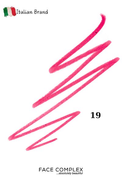 FACE COMPLEX Lip Pencil Creion De Buze 19 - Italia