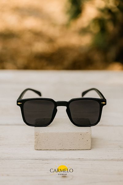 Carmelo Eyewear C01Ge002 Black Men's Sunglasses