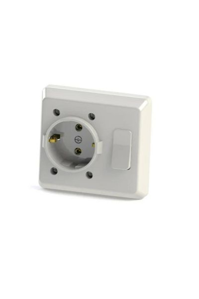 NE-AD Nead Grounded Switched Socket