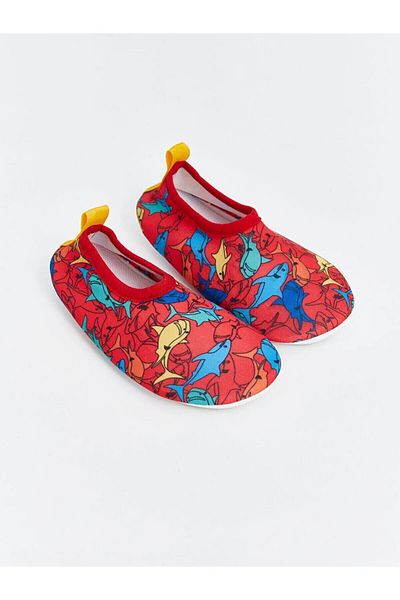 fluffy Scuba Fabric, Anti-Slip and Drainable Sole, Children's Beach and Sea Shoes, Pool Shoes