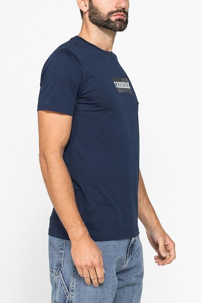 Carrera Jeans TRICOU CU GÂTEL ROTUND DIN BUMBAC ȘI IMPRIMARE CU LOGO-UL CARRERA