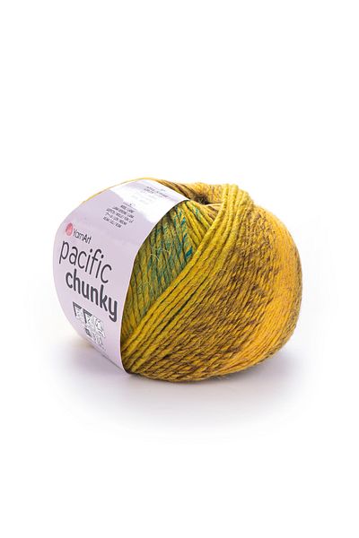 Yarnart Pacific Chunky - Μαρμάρινο Χέρι Πλεκτό Νήμα Ebruli-305