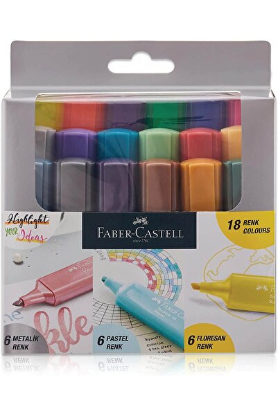 Faber Castell 18'li Fosforlu Kalem Seti / 5030000003