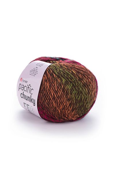 Yarnart Πλεκτό νήμα χειρός Pacific Chunky 301 Model Marbled