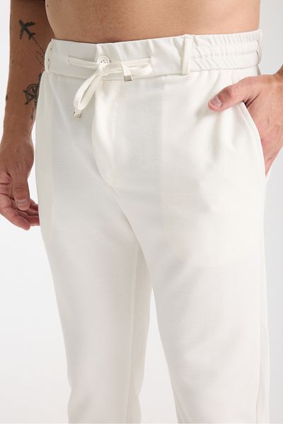 KAPHONE Ανδρικό παντελόνι - Jogger Style με ελαστική μέση και διπλωμένο πόδι