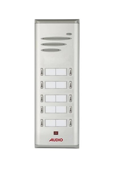 AUDİO BASIC 10LU HOPARLÖRLÜ ÇİFT SIRA ZİL PANELİ