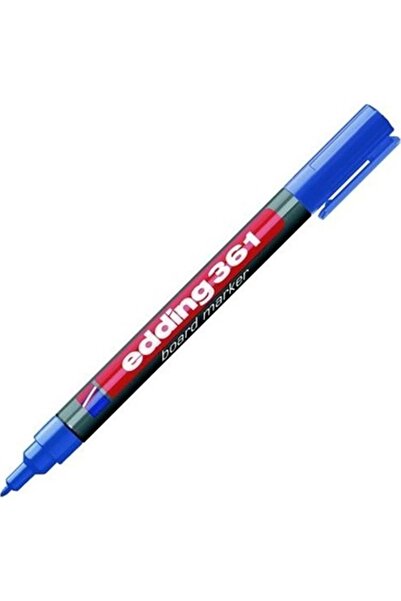 Edding 361 Blue Whiteboard Pen - Fine Tip