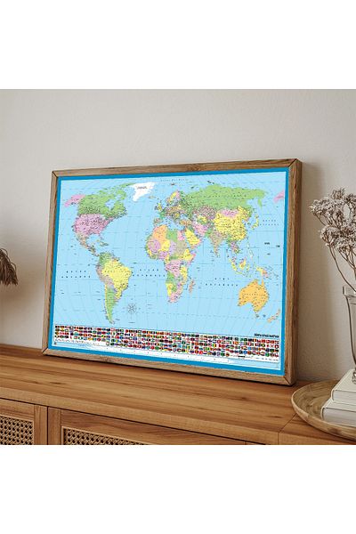 Ks Games World Map Puzzle 300 Pieces