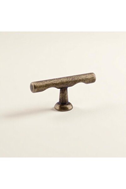 Badem10 Tray Tumbled Antique Yellow Metal Handle Knob Furniture Drawer Kitchen Cabinet Cupboard Modern Cover Handles