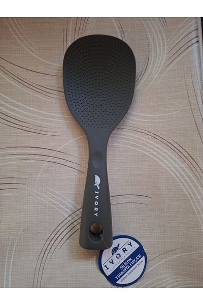EMPA A V M Ivory Fireproof Non-Stick Self-Standing Rice Spoon (21cm)