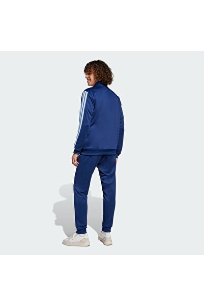 adidas JI8873-E adidas M 3S Ft Tt Ts Erkek Eşofman Takımı Lacivert