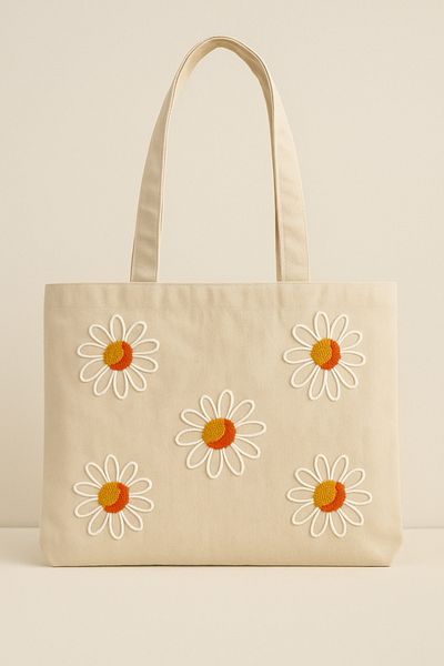 Rell Home Bohemian Style Handmade Embroidered Bag |   Punch Bag |   Beach Bag