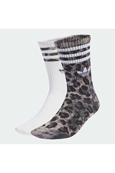 adidas Leopard Crew Socks 2 Pairs
