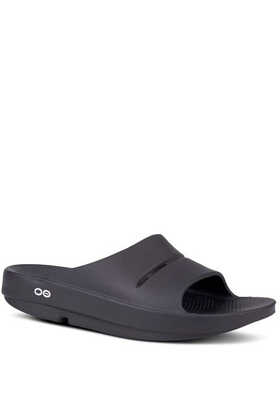 Oofos Unisex Slippers 1100-Black