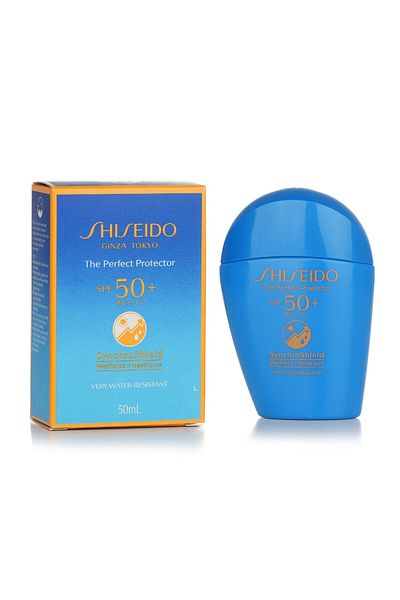Shiseido SHISEIDO The Perfect Protector SPF50+ PA++++ – Advanced UV Defense with SynchroShield Technology