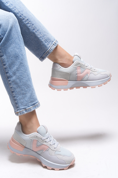 Riccon Kadın Sneaker 001210 Buz Somon