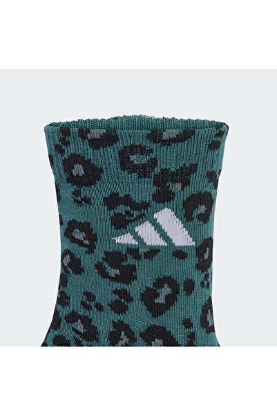 adidas Leopard Print Sock 3 Pair Pack