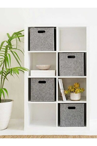 MYS FLEX Gri Dolap Içi 30x30 cm Organizer / Araç Bagaj Organizer/ Kutu Düzenl...