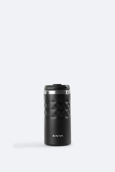 Avva Men's Black Sport Stainless 100% Steel Thermos 300 ml B 009901