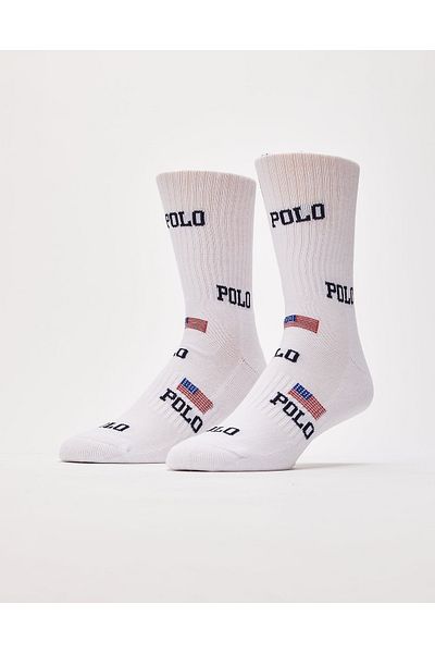 Polo Ralph Lauren Ανδρικό-Γυναικείο Μοναδικό Κάλτσες 889320-λευκό