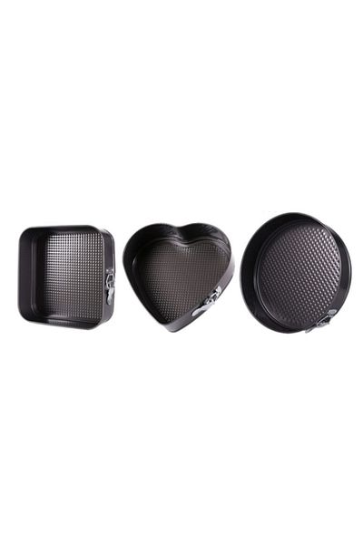celhome Set of 3 Baking Trays with Removable Base and Non-Stick Coating