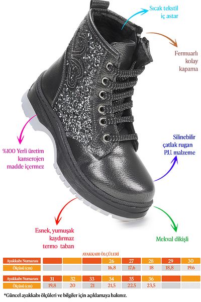 Kiko Kids 612 Vakko Thermo Sole Girls Boots