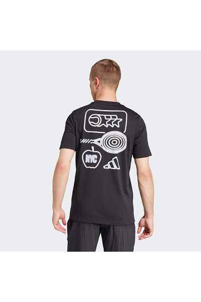 adidas Men's Casual T-Shirt - M Tns City G T, IW0148 Black
