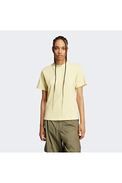 adidas Essential Kadın Sarı T-shirt