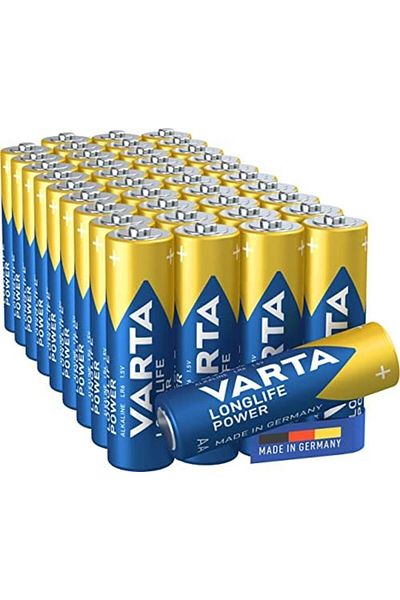 Varta Baterii Alcaline Aa , Set 40 Buc, Performanta Indelungata