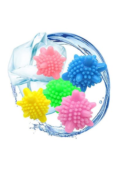 Bogadini Clothes Cleaning Balls Set – Anti-lint and Softening for Washing Machine, 5 Pieces