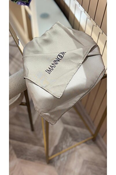 Imannoor İmannoor Çift Taraflı Mulberry İpek Şal Taş