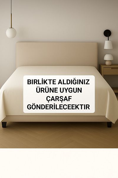 Uçkan home ملاءة سرير مزدوجة قطن 100% مقاس 240x260
