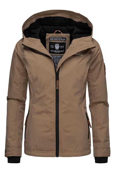 Marikoo Übergangsjacke Brombeere