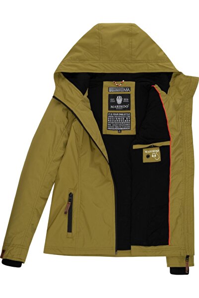 Marikoo Übergangsjacke Brombeere