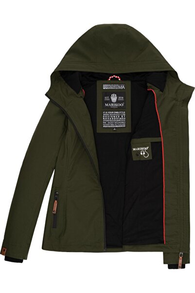 Marikoo Übergangsjacke Brombeere