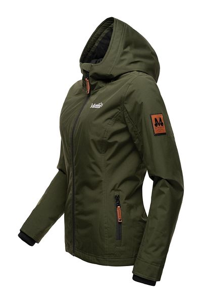 Marikoo Übergangsjacke Brombeere