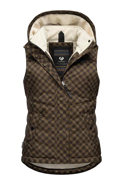 Ragwear Steppweste Hesty Baskısı