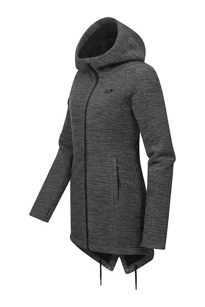Ragwear Kapuzenstrickjacke Wingi Melange