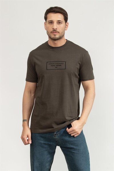 Armani Exchange Erkek Bisiklet Yaka T-Shirt