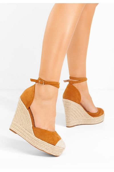 B T Shoes Saniza V3 platform sandals camel