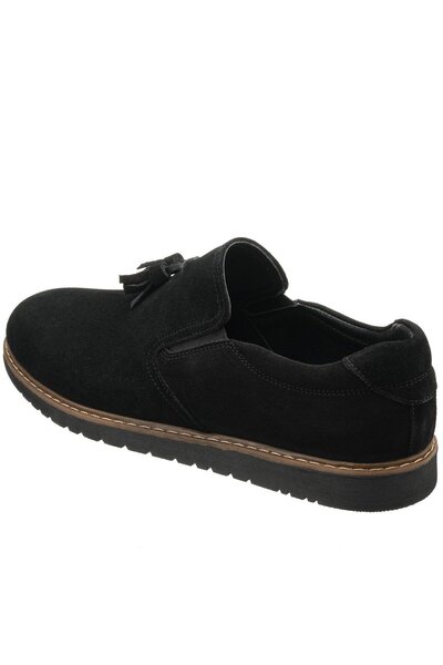 İriadam 45 - 46 - 47 - 48 - 49- 50 Ag8442 Siyah Süet Yazlık Üst Kalite Termo Taban Büyük Numara Erkek Ayakk