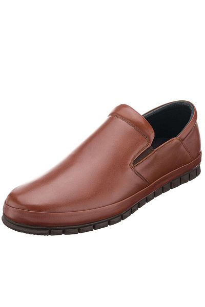 İriadam 45,46,47,48,49,50 Ag1041 Hazelnut Leather 4 Seasons Large Size Top Quality Men's Shoes