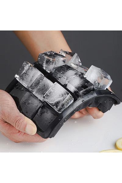 Choice 15 Square Ice Cube Molds Silicone Easy Release Ice Cream Summer Beverage Cooling Tools