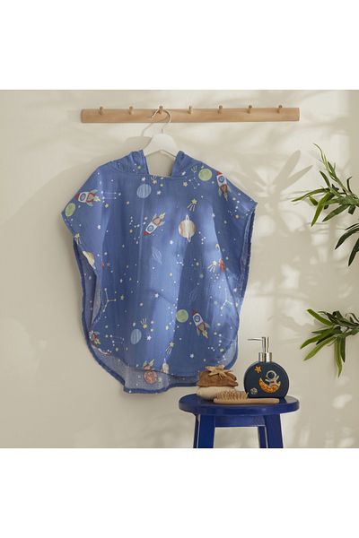 Karaca Home Karaca Home Young Space Muslin Poncho 2/4 Years