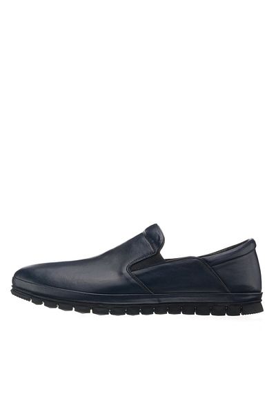 İriadam 45,46,47,48,49,50 Ag1041 Navy Blue Leather 4 Seasons Large Size Top Quality Men's Shoes